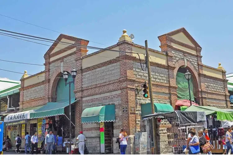 Exterior del Mercado Benito Juárez
